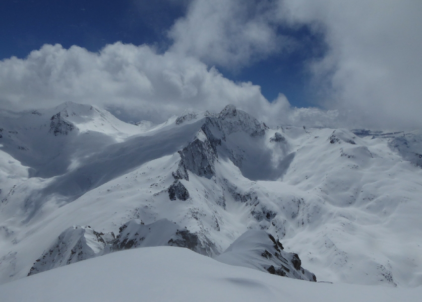 Randonnée à ski du club alpin de Bagnères-de-Bigorre au Turon du Néouvielle