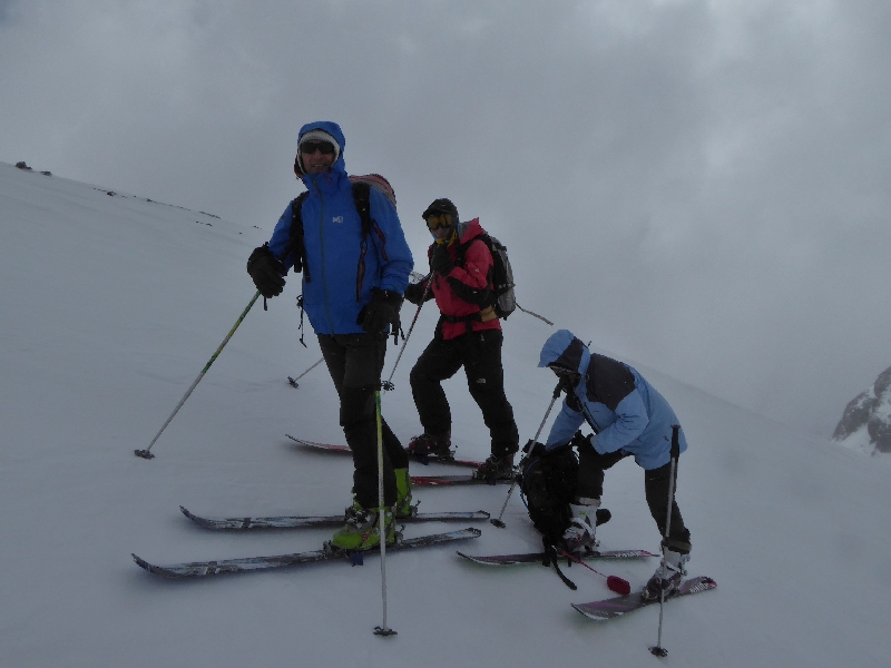 Randonnée à ski du club alpin de Bagnères-de-Bigorre au Tapou