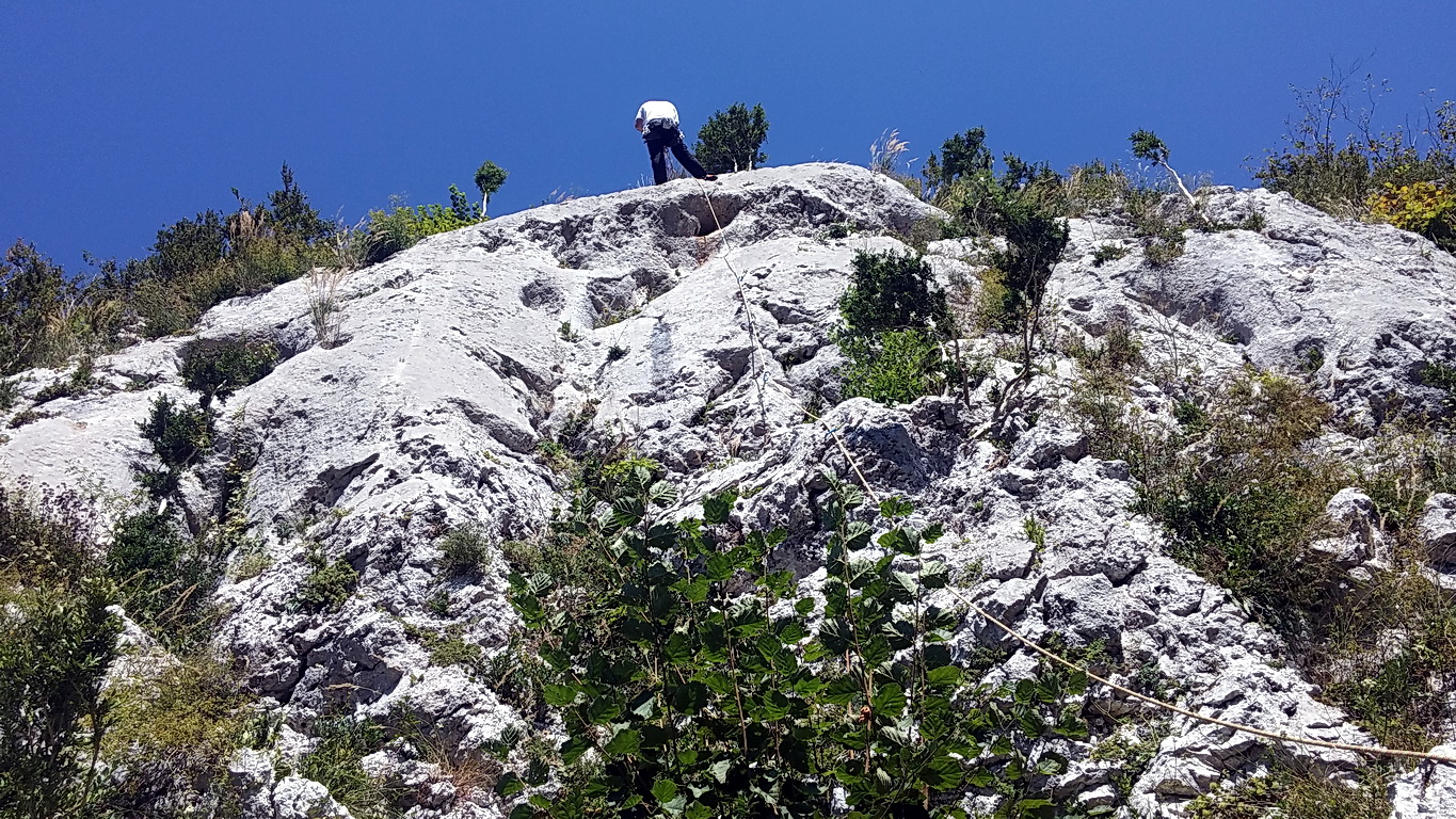 Sortie escalade à la falaise du Tucou avec le club alpin de Bagnères-de-Bigorre