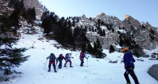 Sortie alpinisme de l'école d'aventure du Club Alpin de Bagnères de Bigorre