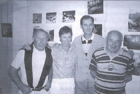 Photo des présidents historique du club alpin de Bagnères-de-Bigorre