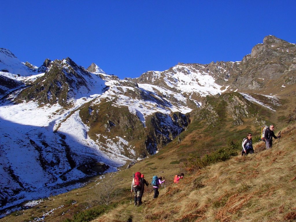 Sortie du Club Alpin de Bagnères au Cabaliros par Cauterets